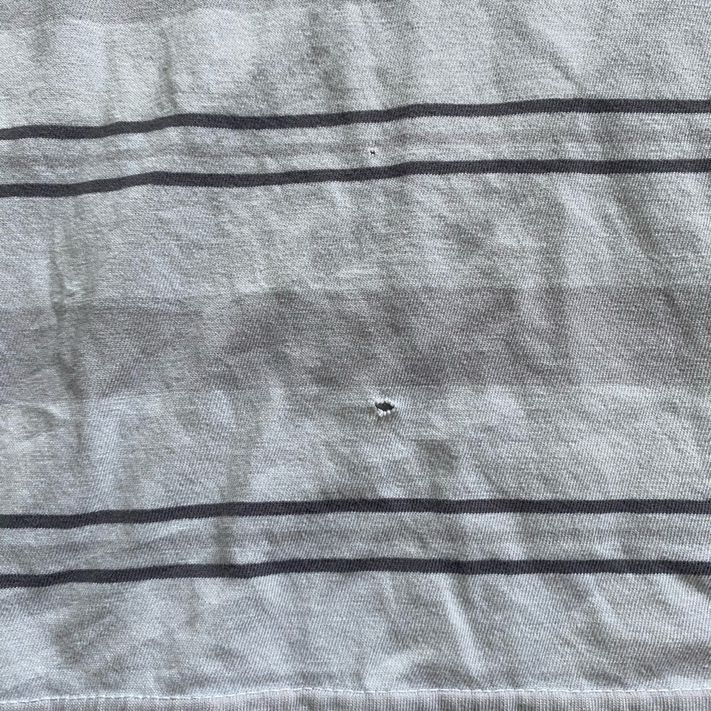 RVCA Striped Shirt; Size men’s small